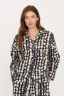 DIGITAL PRINT MUSLIN COTTON BLOUSE