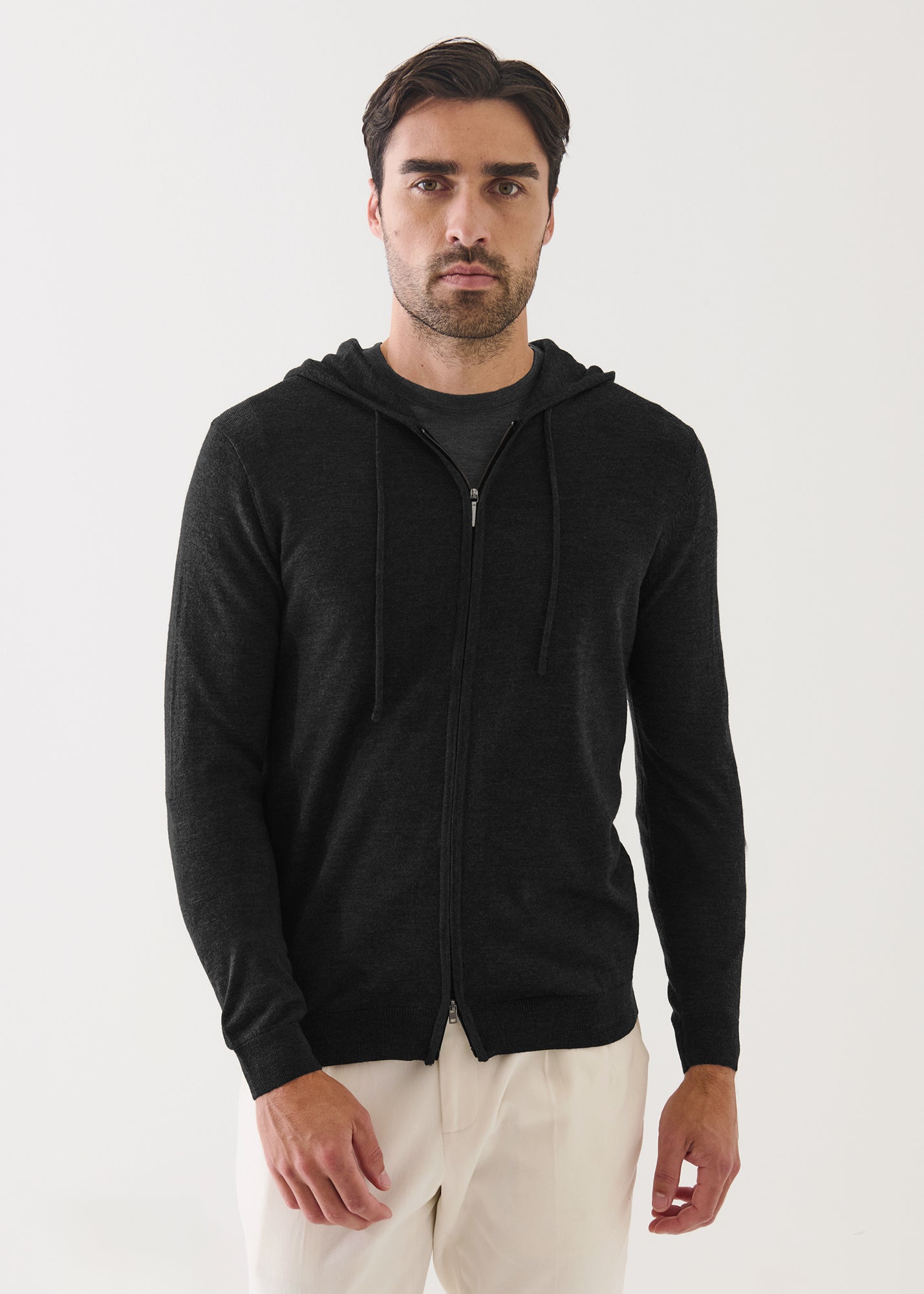 EXTRAFINE MERINO FULL ZIP HOODIE