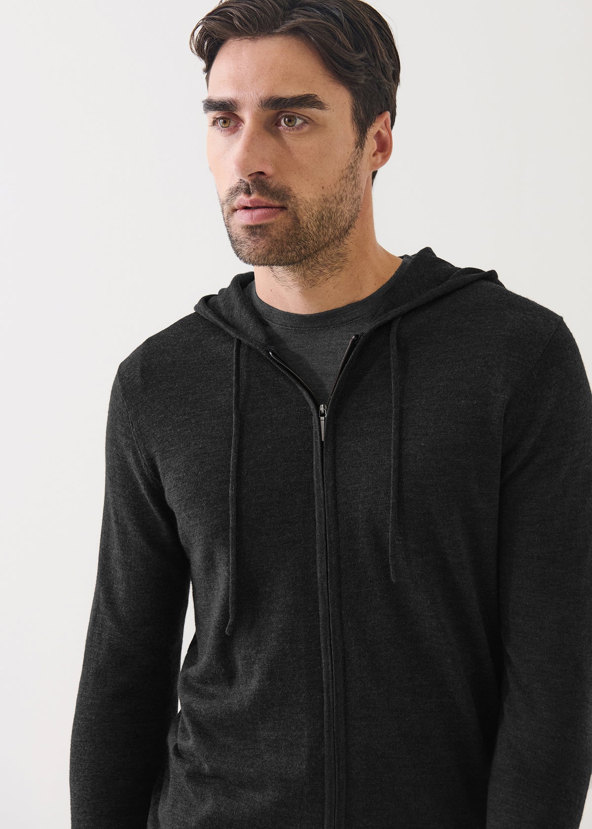 EXTRAFINE MERINO FULL ZIP HOODIE