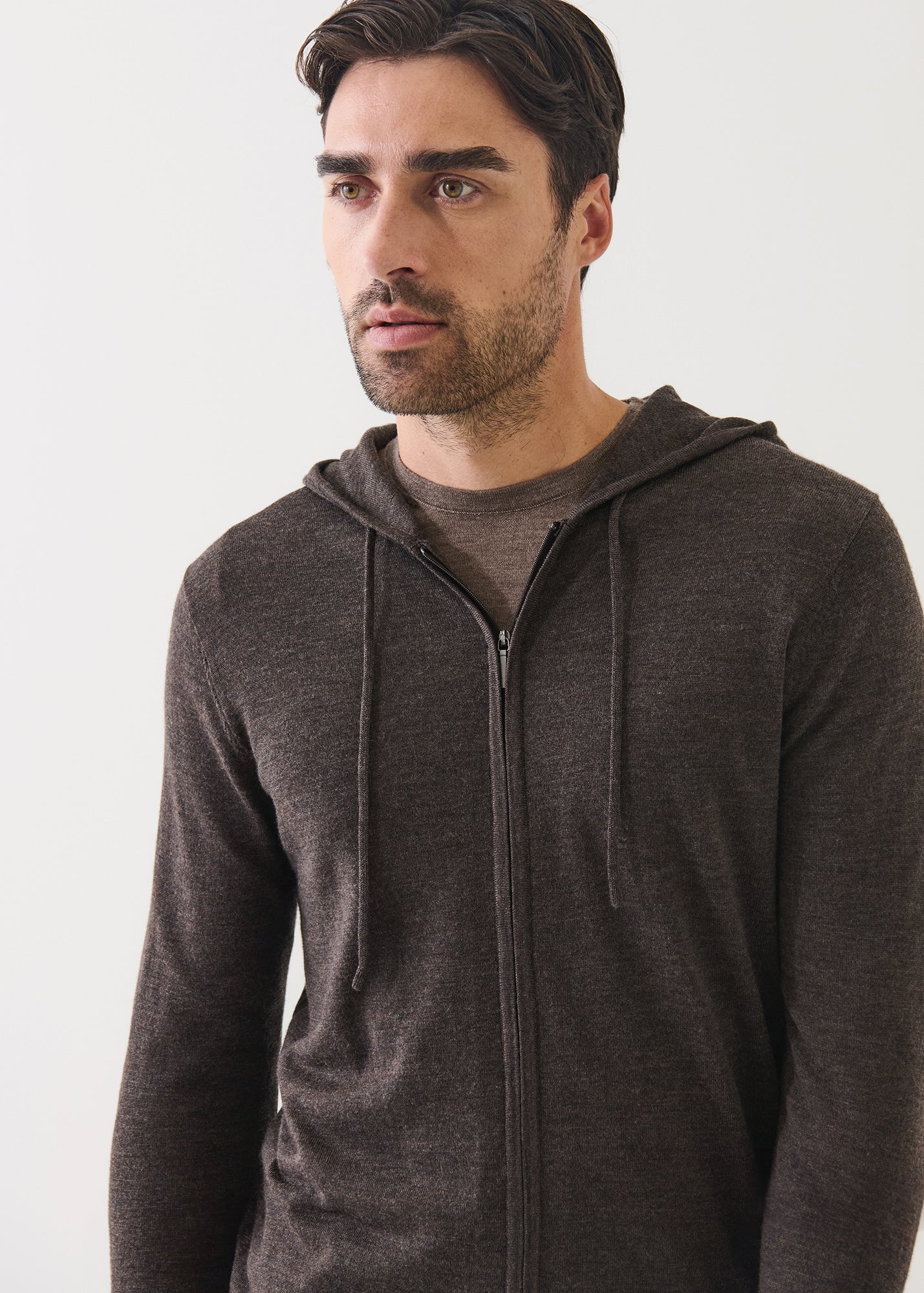 EXTRAFINE MERINO FULL ZIP HOODIE