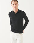 14GG MERINO 3 BUTTON POLO