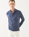 LONG SLEEVE ICONIC PIMA STRETCH POLO