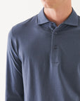 LONG SLEEVE ICONIC PIMA STRETCH POLO