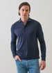 LONG SLEEVE ICONIC PIMA COTTON STRETCH POLO