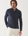 LONG SLEEVE ICONIC PIMA STRETCH POLO