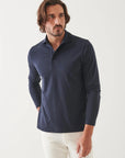 LONG SLEEVE ICONIC PIMA STRETCH POLO