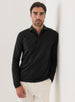 LONG SLEEVE ICONIC PIMA COTTON STRETCH POLO