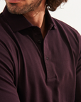 LONG SLEEVE ICONIC PIMA STRETCH POLO