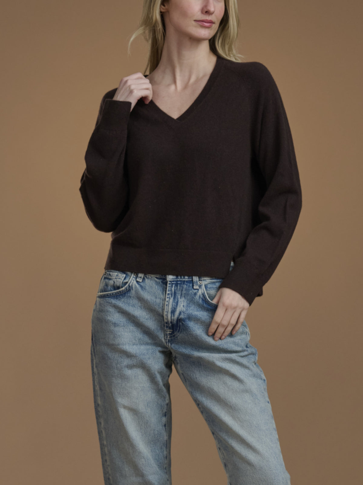 *COMING SOON* TORI CASHMERE V-NECK SWEATER