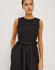 RIALTO COTTON POPLIN DRESS