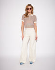 ROLAND STRIPED KNIT POLO