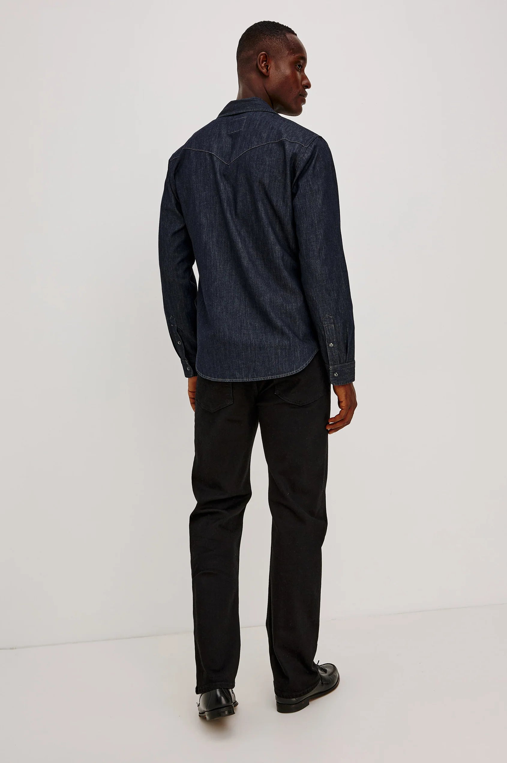 ROY TWILIGHT WASH DENIM SHIRT