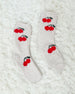 CHERRIES COZY SOCKS