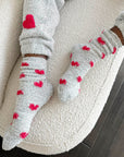 HEARTS COZY SOCKS