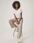 ANGIE CROP WIDE LEG PANT