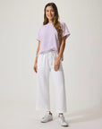 ANGIE CROP WIDE LEG PANT