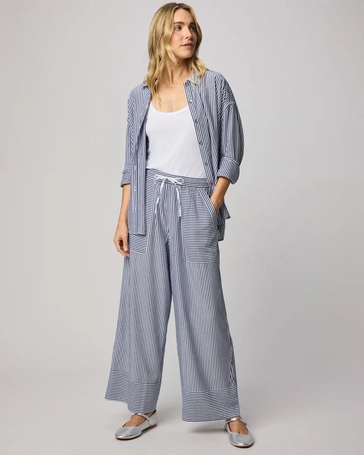 ELLA STRIPE BUTTON DOWN SHIRT