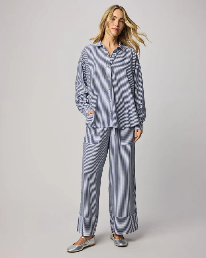 ELLA STRIPE BUTTON DOWN SHIRT
