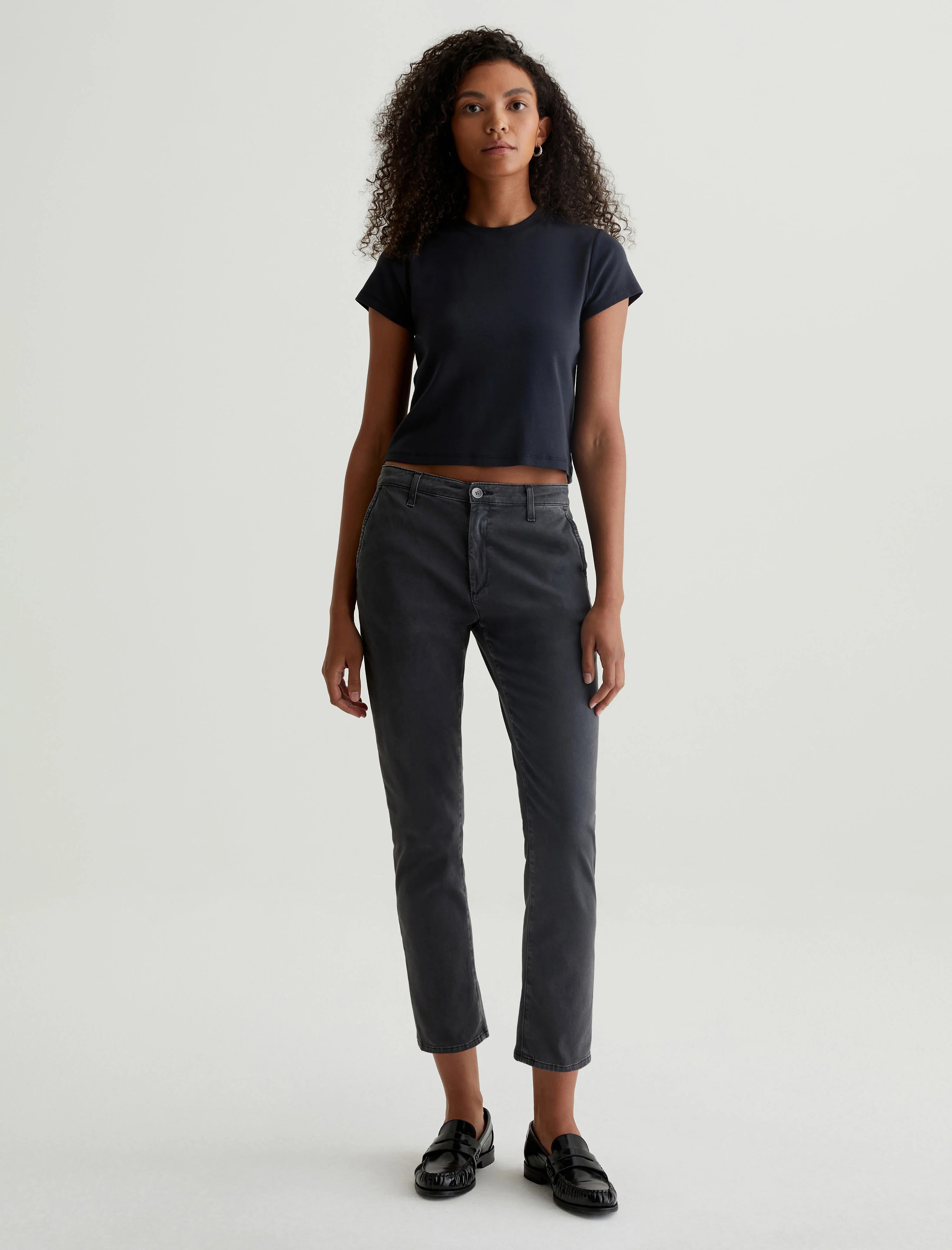 CADEN TAILORED TROUSER IN SULFUR NIGHT SHADOW