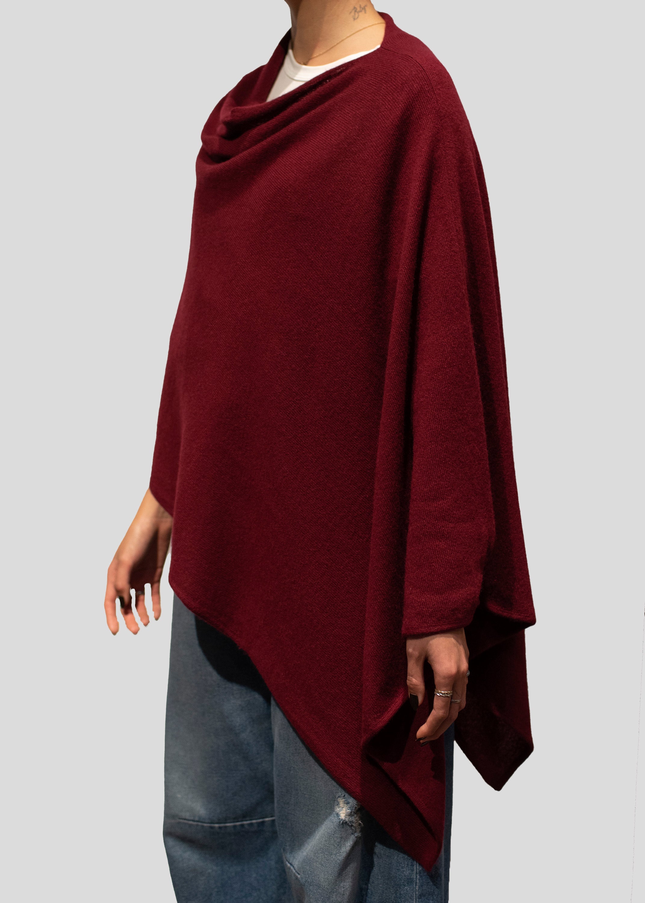 CASHMERE PONCHO