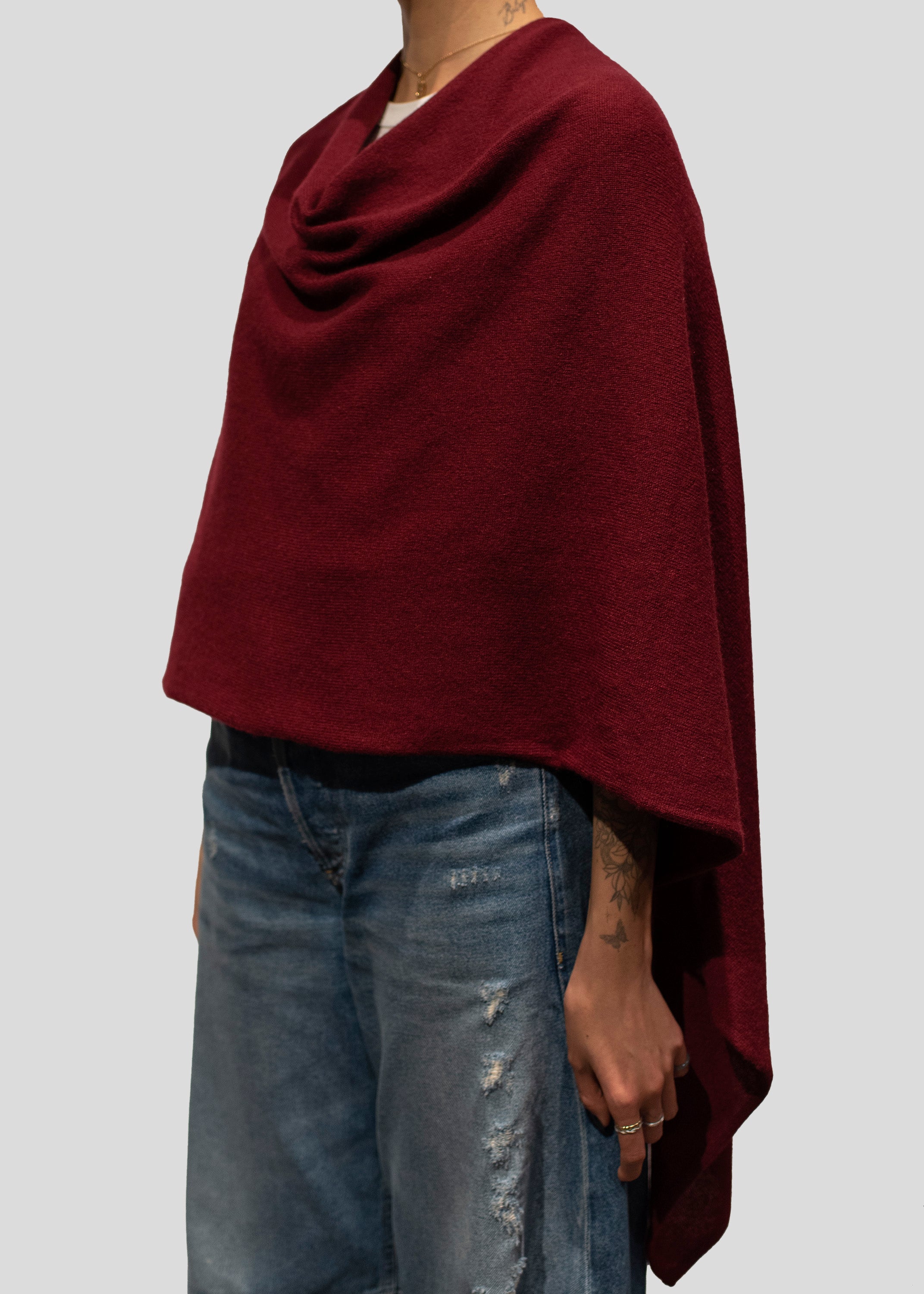 CASHMERE PONCHO