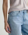 ADRIA LOW-RISE WIDE LEG IN MONDRIAN