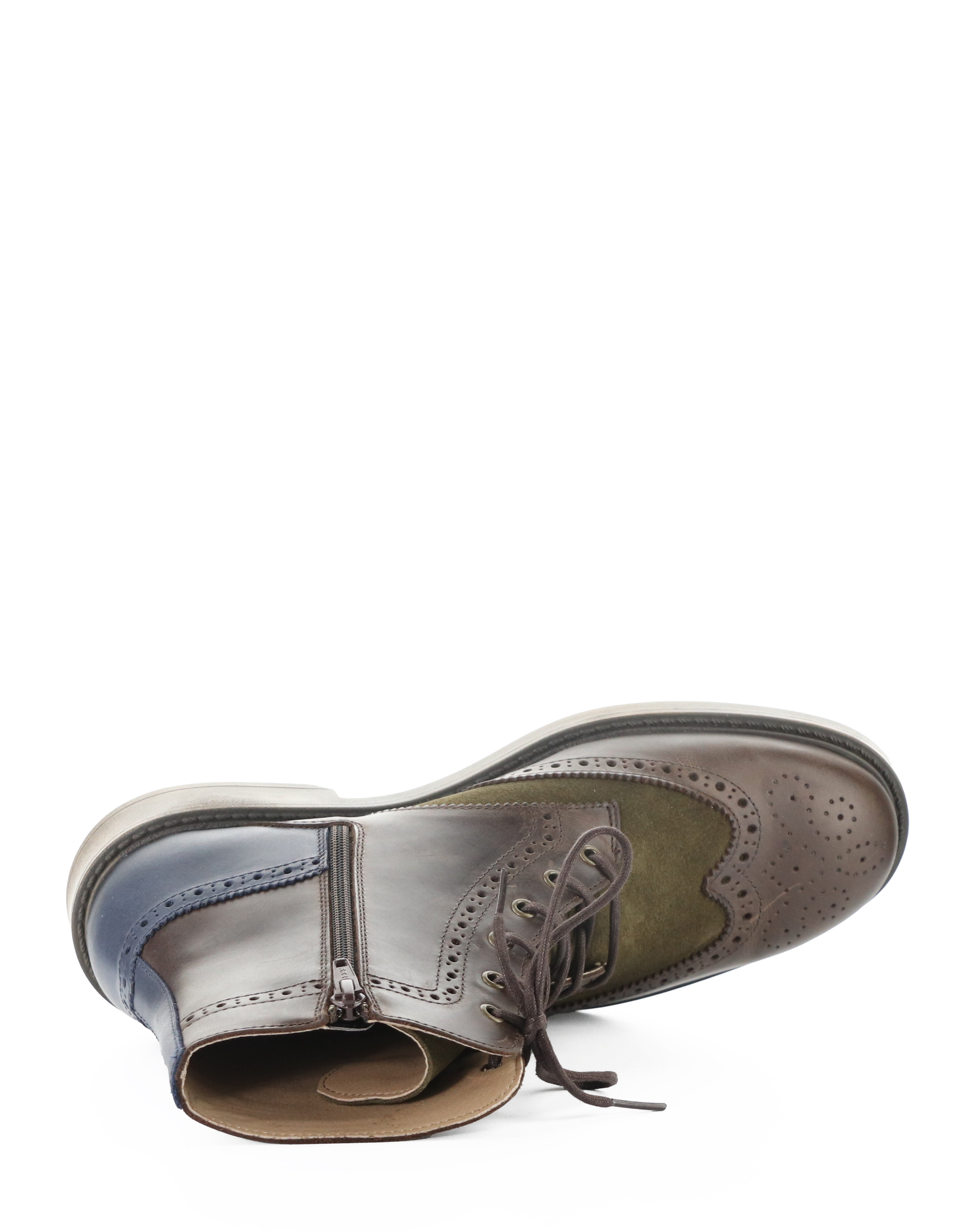SILE SUEDE BROGUE LACE UP BOOT