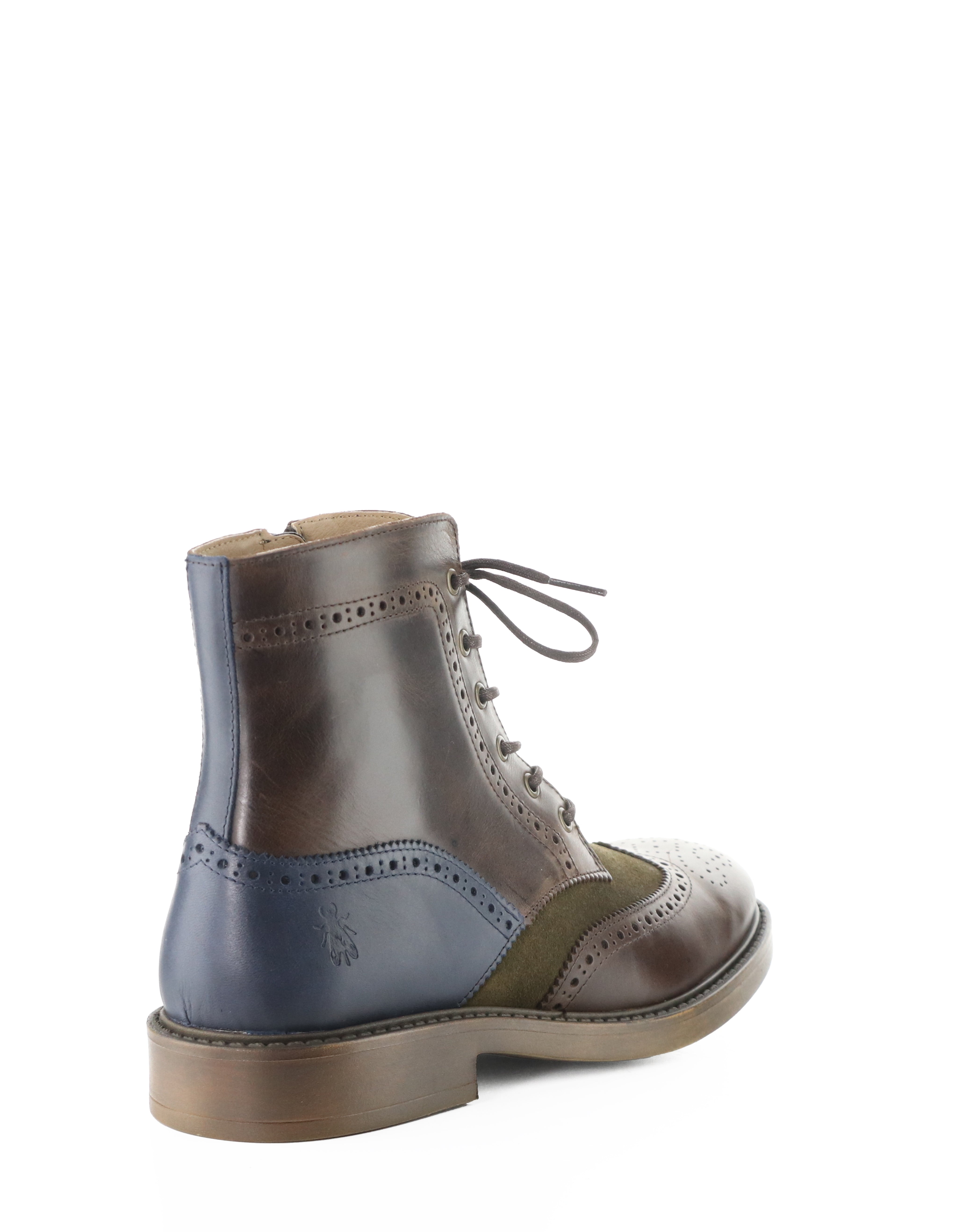 SILE SUEDE BROGUE LACE UP BOOT