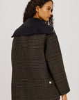 SILVES HIGHLAND PLAID HEAVY WOOL BLEND JACKET