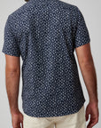 SAILBOAT PRINT SHORT SLEEVE SHIRT