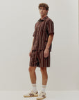 TEXTURED STRIPE SHIRT