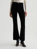 FARRAH MID-RISE BOOT VELVET IN SUPER BLACK