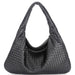 BASKETWEAVE HOBO BAG