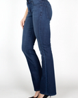 BELLADONNA MID RISE BOOTCUT IN PIPER BLUE