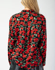 ROSE PRINT BLOUSE