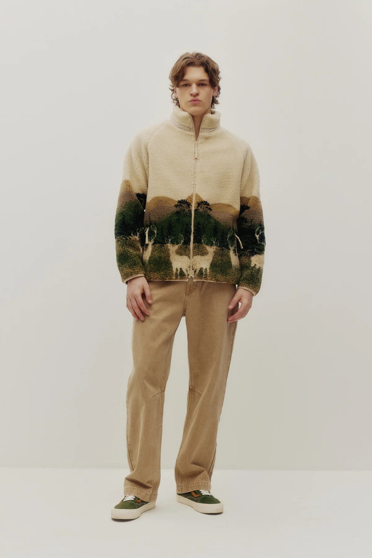 ELK WILDLIFE SHERPA JACKET