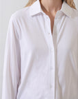 LONG SLEEVE ORGANIC COTTON RELAXED SHIRT
