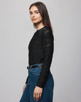 CECELIA FLORAL LONG SLEEVE TEE