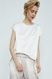WILLOW SATIN TEE