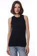 COTTON CASHMERE FRAYED TANK