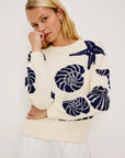 ZOEY SEASHELLS PULLOVER