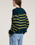 *COMING SOON* LUCIA COTTON CASHMERE STRIPED SWEATER