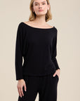 *COMING SOON* CECILIA KASHMIR KNIT BOATNECK TOP