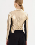 CHAPIN REVERSIBLE LEATHER JACKET