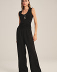 LOLA WOVEN LINEN PANT