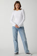 CAMINO MODAL RIB LONG SLEEVE TOP