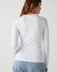 CAMINO MODAL RIB LONG SLEEVE TOP