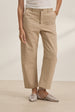 ALEXIS TWILL PANT WITH DARTED KNEE