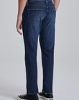 ag jeans dylan slim fit jean in midlands blue, rear view