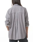 ELLA STRIPE BUTTON DOWN SHIRT